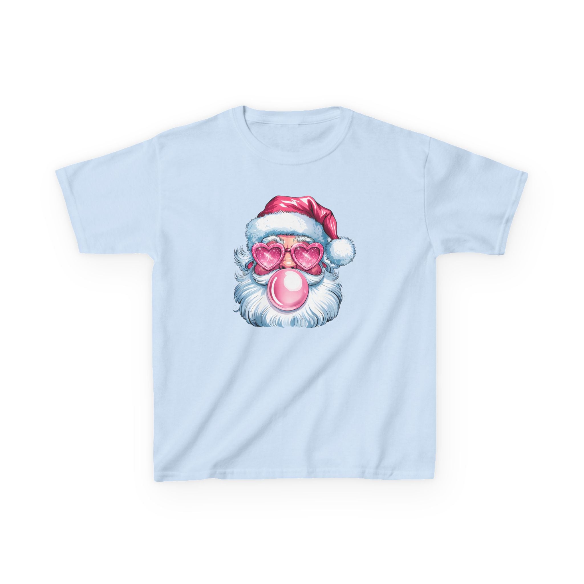 Fun Santa Tee for Kids, Christmas T-Shirt, Holiday Gift, Cute Santa Design, Kids Apparel, Festive Outfit