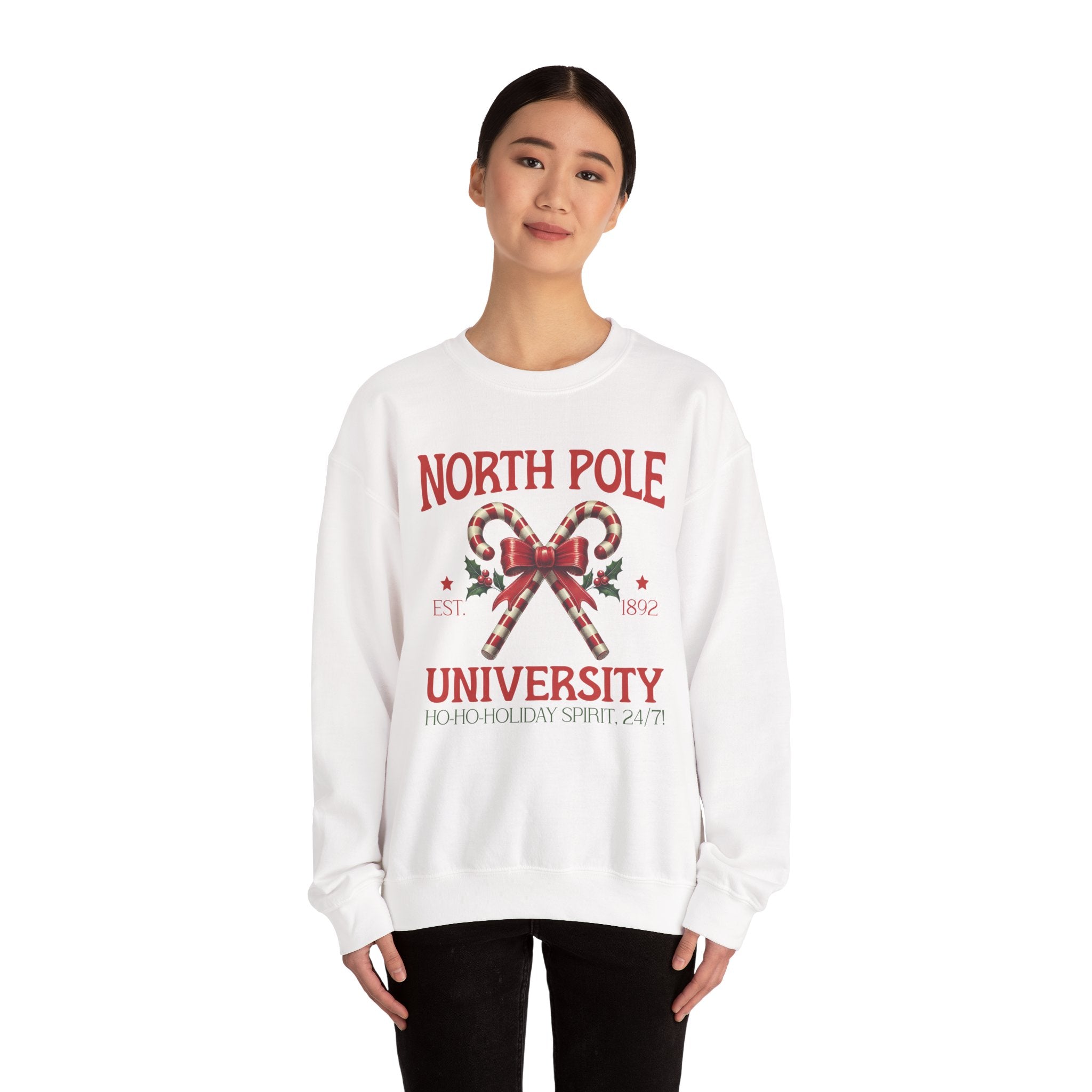 North Pole University Holiday Sweatshirt