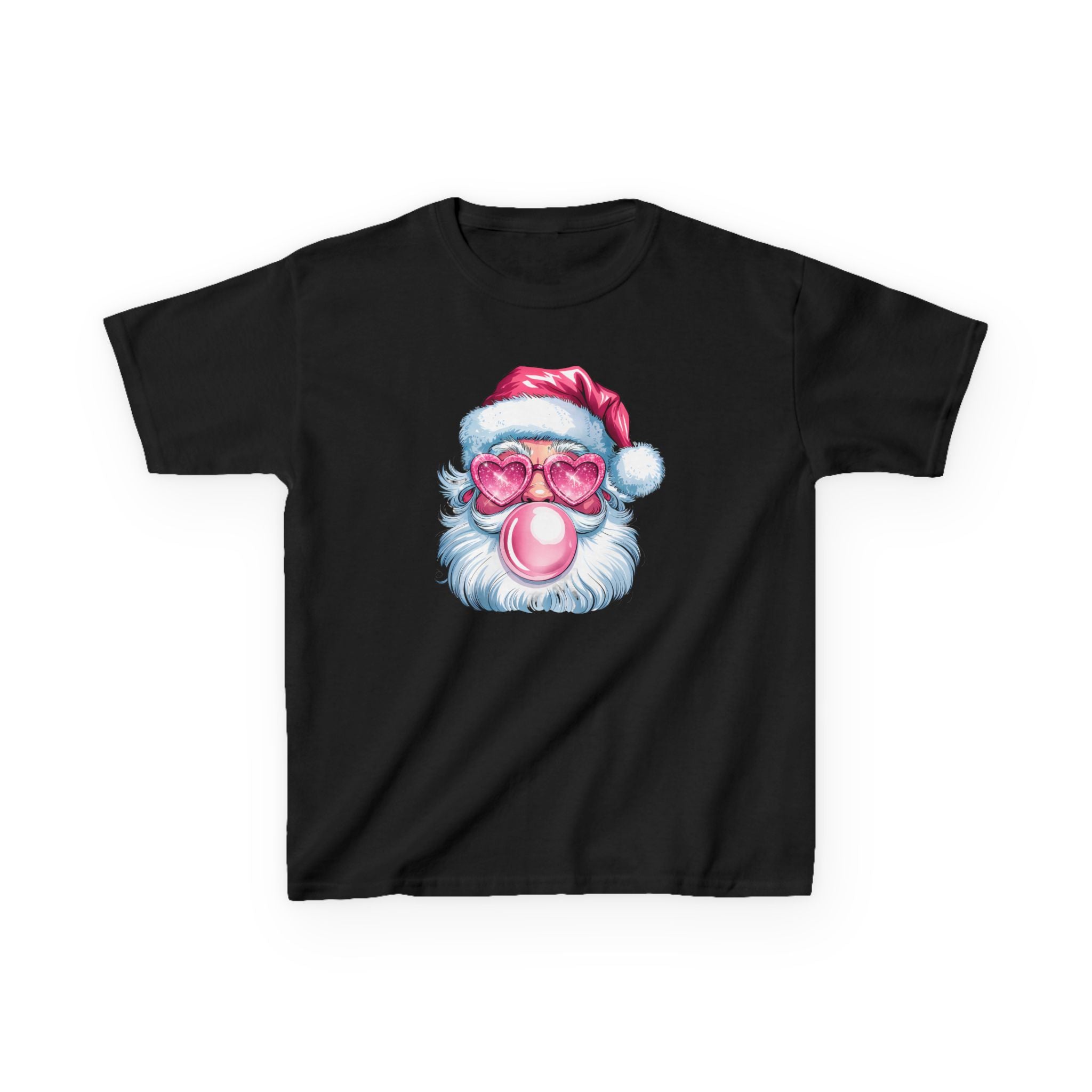 Fun Santa Tee for Kids, Christmas T-Shirt, Holiday Gift, Cute Santa Design, Kids Apparel, Festive Outfit