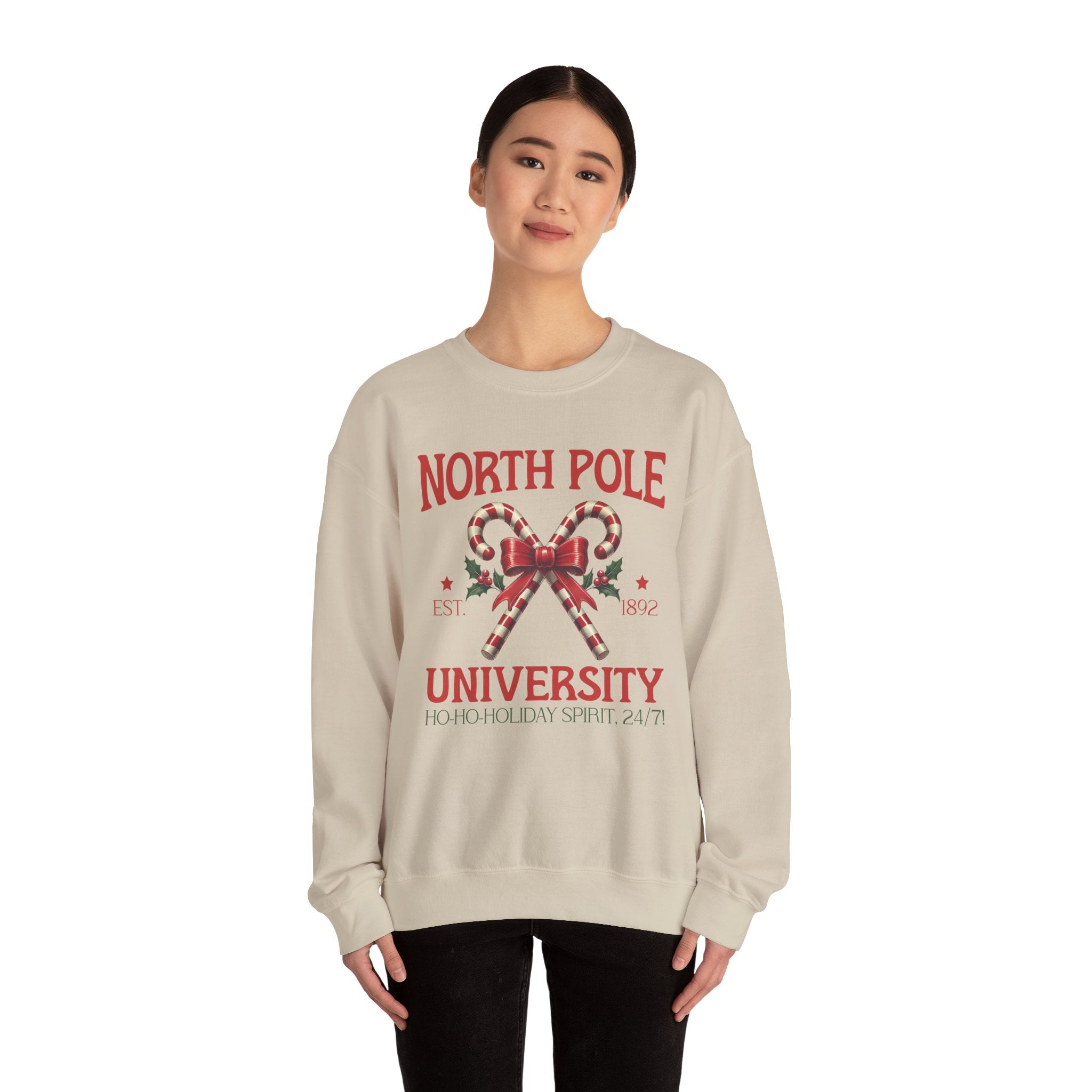 North Pole University Holiday Sweatshirt