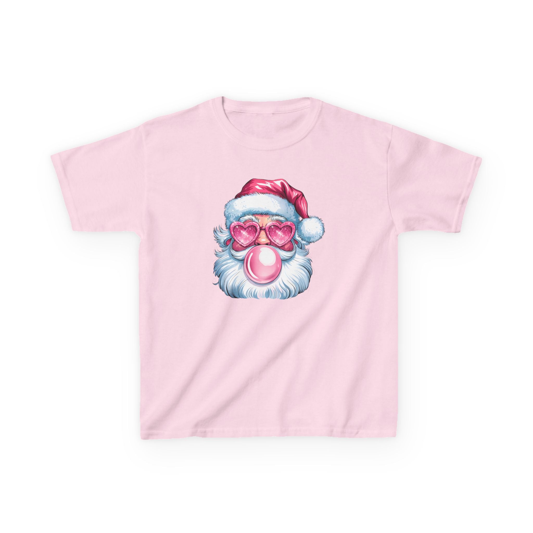 Fun Santa Tee for Kids, Christmas T-Shirt, Holiday Gift, Cute Santa Design, Kids Apparel, Festive Outfit