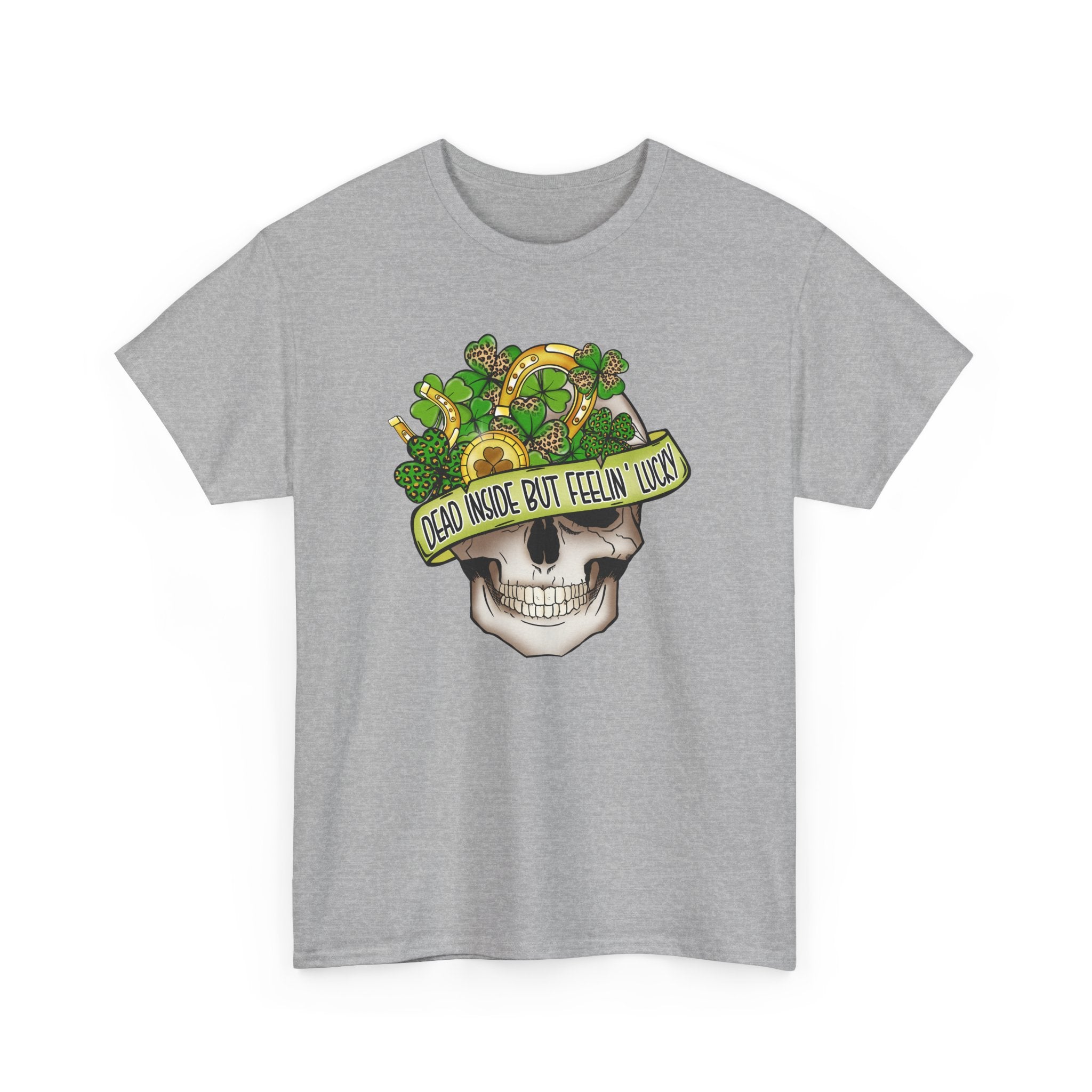 Dead Inside but feeling lucky Unisex Graphic Tee