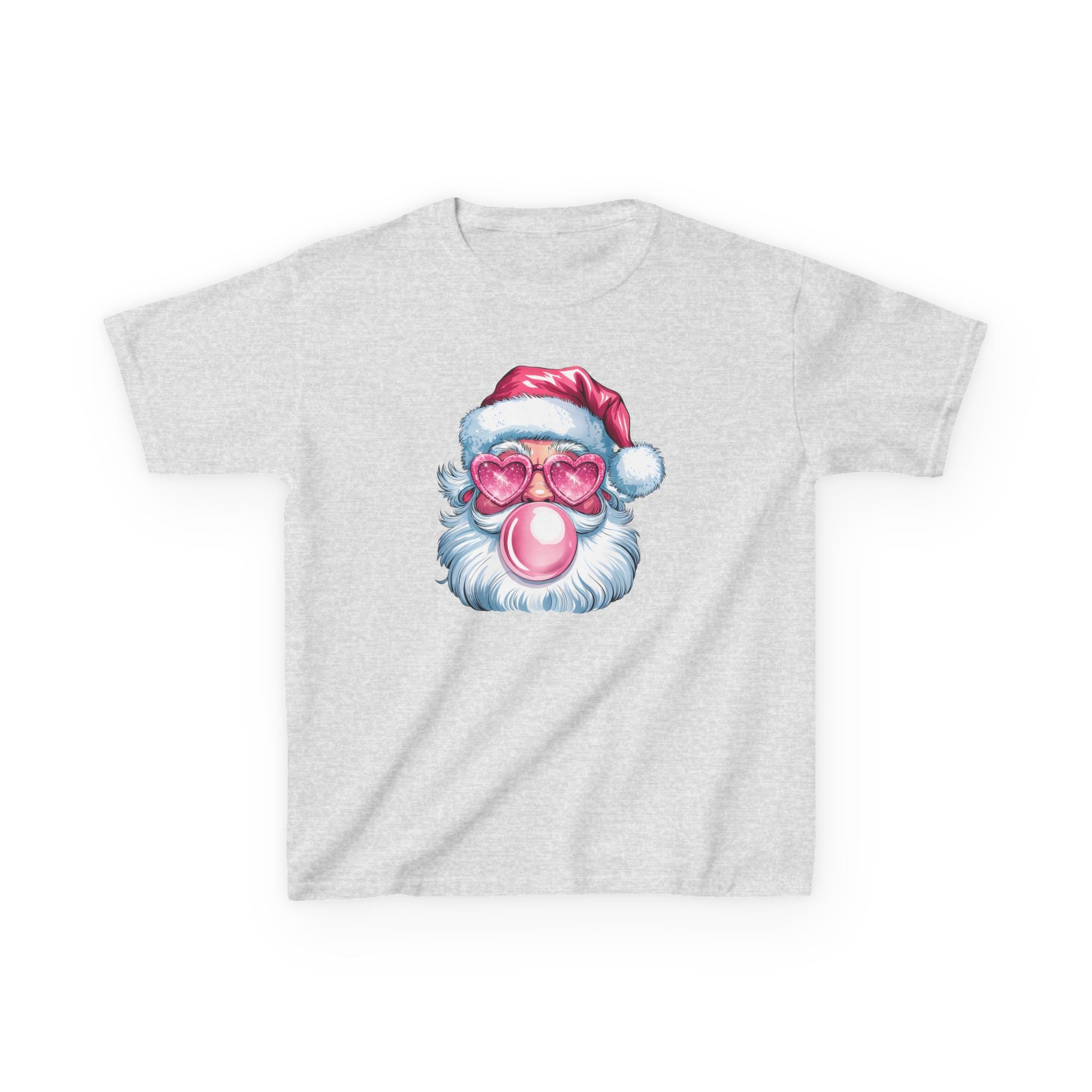 Fun Santa Tee for Kids, Christmas T-Shirt, Holiday Gift, Cute Santa Design, Kids Apparel, Festive Outfit