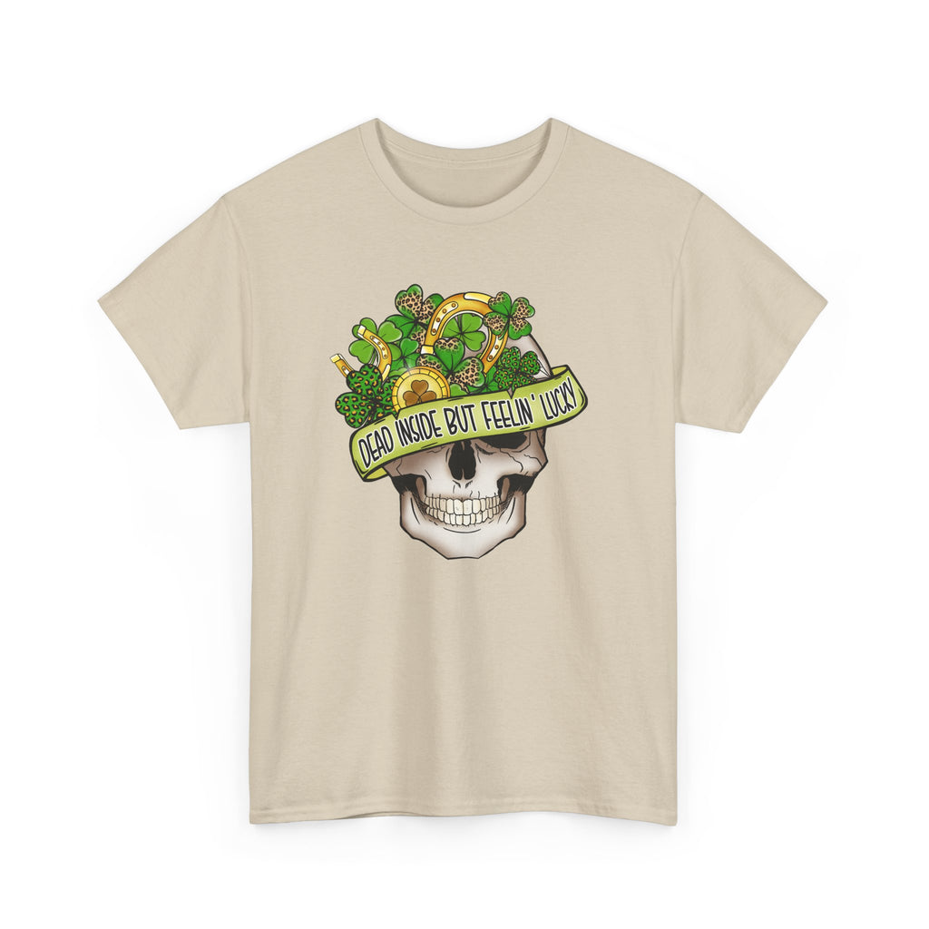 Dead Inside but feeling lucky Unisex Graphic Tee