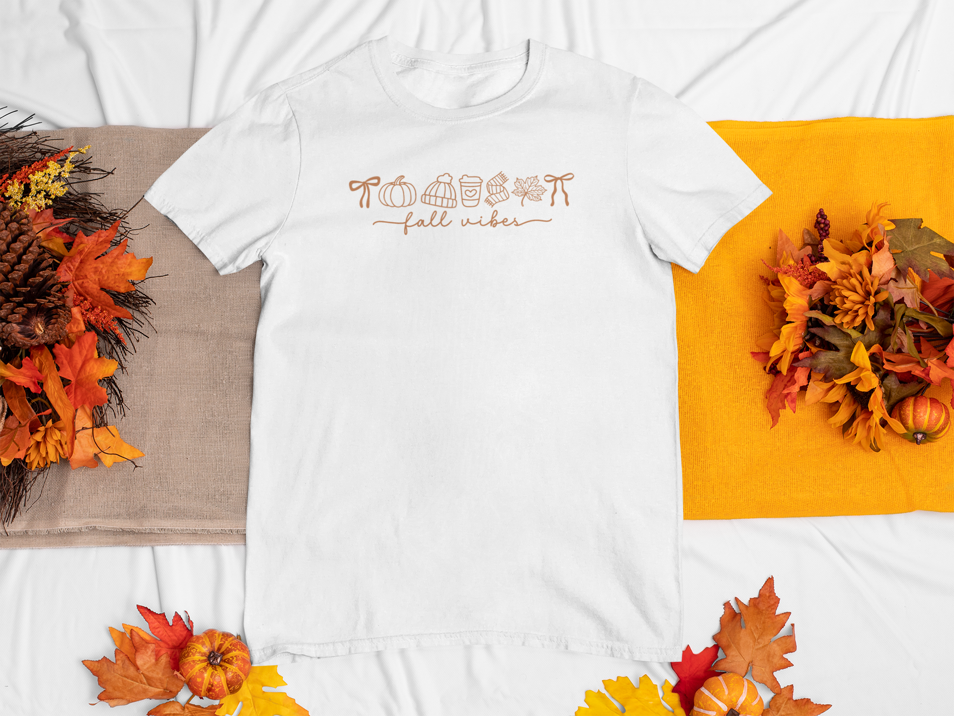 Fall Vibes Unisex Heavy Cotton Tee